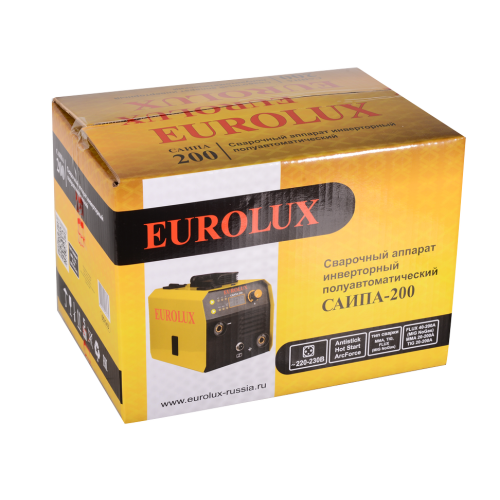 Аппарат сварочный  п/а EUROLUX САИПА-200 (65/143) (*20)