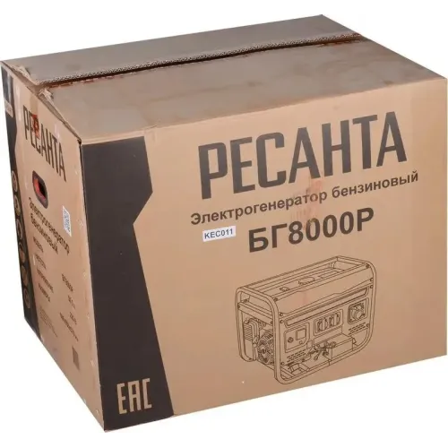 Генератор бензиновый РЕСАНТА БГ 8000 Р (64/1/47) (*20)