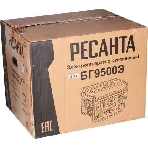 Генератор бензиновый РЕСАНТА БГ 9500 Э (64/1/49) (*20)