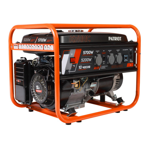 Генератор бензиновый PATRIOT GRS 6700C (476102105) (*50)