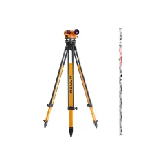 Нивелир оптический ACULA NIVEX B-20 + штатив Geo 12-S + рейка TLS 3 (3м)