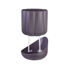 Горшок для цветов La Decoro Лаура 1,6л сливовый (526804)