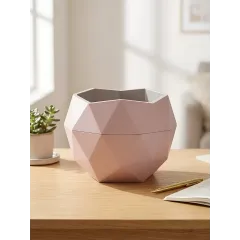 Горшок для цветов La Decoro Топаз 2,5л бежево-розовый (526805)