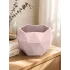 Горшок для цветов La Decoro Топаз 2,5л бежево-розовый (526805)