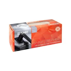 Ручки раздельные FUARO K.SL52.NEO GR/BL-23 графит/черный (44279)