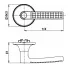 Защелка DK626 PB-ET (6026 PB-E) (кл./фик.) золото (36835) (PUNTO)
