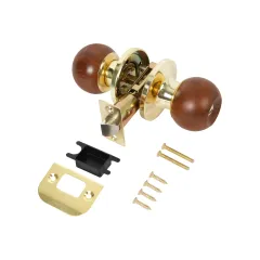 Защелка DK672/BL WD-BK (фик.) дерево (49505) (PUNTO)