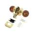 Защелка DK672/BL WD-BK (фик.) дерево (49505) (PUNTO)