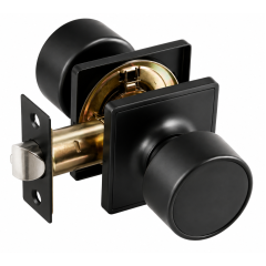 Защелка DK772/BL BL-PS (без фик.)черный (58403) PUNTO)