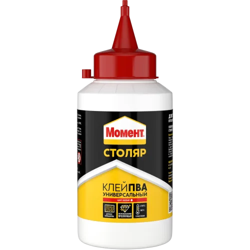 Клей МОМЕНТ Столяр ПВА универсальный 750г (761268)