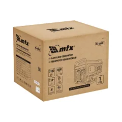Генератор бензиновый MTX RS-4000E, 3,3кВт (946125)