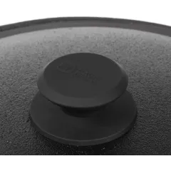 Казан DavrMetall УЗБЕКСКИЙ чугунный с крышкой, дно плоское, 6л (487478)