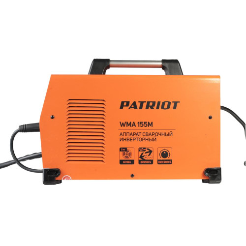 Аппарат сварочный  п/а PATRIOT WMA 155M (MIG/MAG/MMA) (*20)