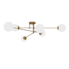 Светильник EUROSVET 30181/6 латунь