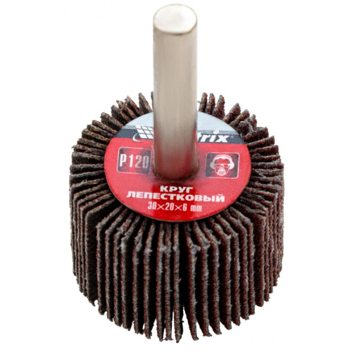 Круг лепестковый д/дрели MATRIX 30х20х6 P120 (74162)
