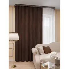 Портьера Ле-Гранд Соната 150*260 шоколад