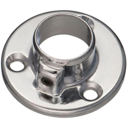 Фланец рейлинга для трубы 16мм хром(ЦБ011070)
