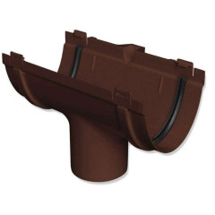 АЛЬТА СТАНДАРТ КОРИЧНЕВЫЙ воронка 74 мм ПВХ