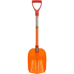 Лопата снеговая ЭТАЛОН AUTO2 поликорбонатная 225х340х880 (GPLP003 AUTO2)