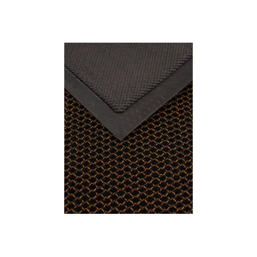 Коврик придверный 400*600мм Mesh Mat черно-золотой (106474)