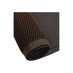 Коврик придверный 400*600мм Mesh Mat черно-золотой (106474)