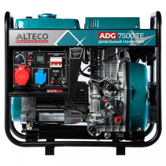 Генератор дизельный ALTECO ADG 7500TE Professional (3 фазы)
