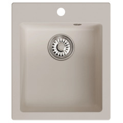 Мойка комп. MIXLINE МЛ-ГМ14 420х500x190мм, белая (331), сифон