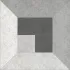 Плитка керамогранит 450*450 Megapolis Betton Grey Deco серый  арт.737496 (*3)