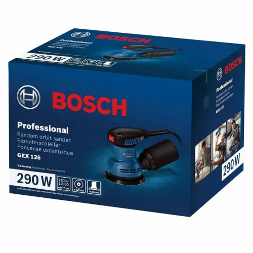 Машина шлифовальная эксцентриковая BOSCH GЕX 125 (0 601 3A8 020)