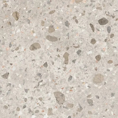 Плитка керамогранит 600*600 Terrazzo серая, мат. арт.NR0128/NR0136 в уп. 1,44м2