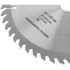 Диск пильный FIT 185х20/16z48 (37706)