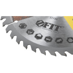 Диск пильный FIT 185х20/16z40 (37739)