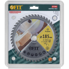 Диск пильный FIT 185х20/16z48 (37740)