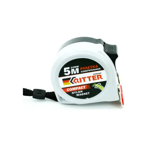 Рулетка Ritter Compact 5 м*25 мм (HT503525)