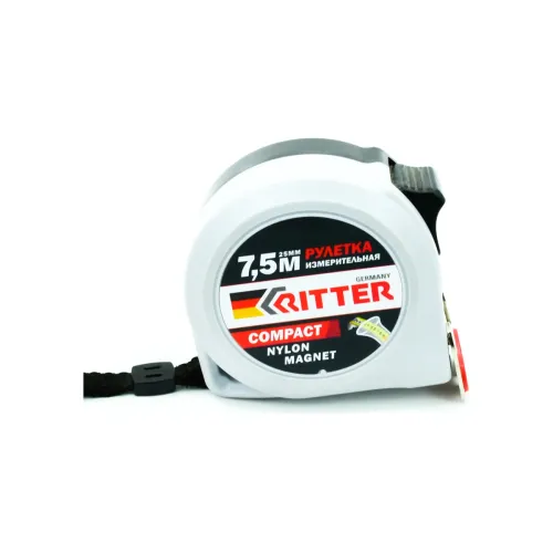 Рулетка Ritter Compact 7,5 м*25 мм (HT503725)