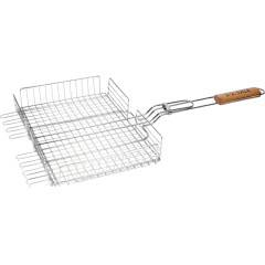 Решетка гриль 1-2.SALE 350х250х60мм дерев. ручка (795371)