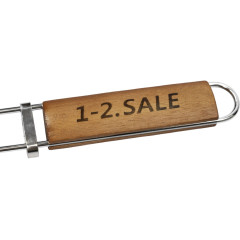 Решетка гриль 1-2.SALE 350х250х60мм дерев. ручка (795371)