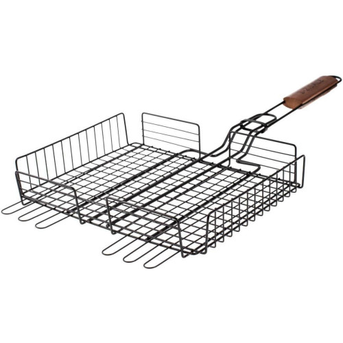 Решетка гриль 1-2.SALE 310х240х50мм дерев. ручка (795373)