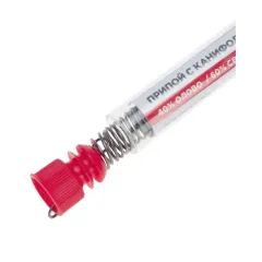 Припой ПОС-40 с канифолью (d1.0мм 10гр) Rexant 09-3100