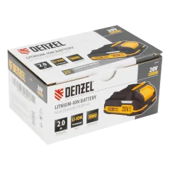 Аккумулятор д/дрели DENZEL BH-20-2.0, Li-Ion, 20 В, 2,0 Ач (28442)