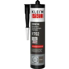 Герметик кремнийорганический KLEIM PRO R702 антрацит 300мл
