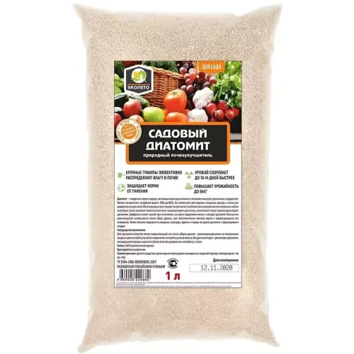 Удобрение ЭкоЛето Диатомит садовый 1л (447271)