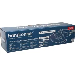 Машина углошлифовальная HANSKONNER 230мм PLATINUM HAG22230B (*10)