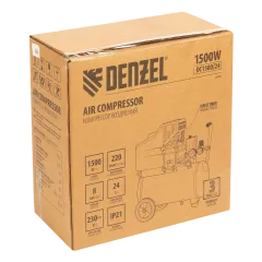 Компрессор DENZEL DC1500/24 (58160) (*15)