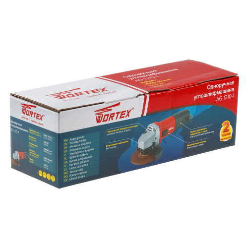 Машина углошлифовальная WORTEX 125мм AG1210-1 (*7)