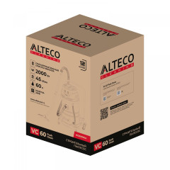 Пылесос технический ALTECO VC 60 Push Clean
