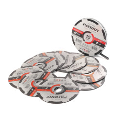 Круг отрезной PATRIOT EXPERT 125х1,0 мм 10шт в металл банке (816010121)