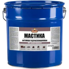 Мастика ОПТИЛЮКС битумная гидроизоляционная 10кг МБГ