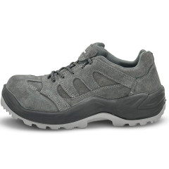 Полуботинки (кроссовки) ТЕХНИК нат.кожа/текстиль, цвет: серый (42)