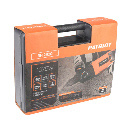 Перфоратор SDS+ PATRIOT RH 282Q (*15)